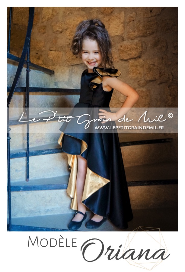 Robe De Cérémonie Pour Fille – Style Princesse, Bustier, Jupe Plissée – Mariage, Baptême, Bal