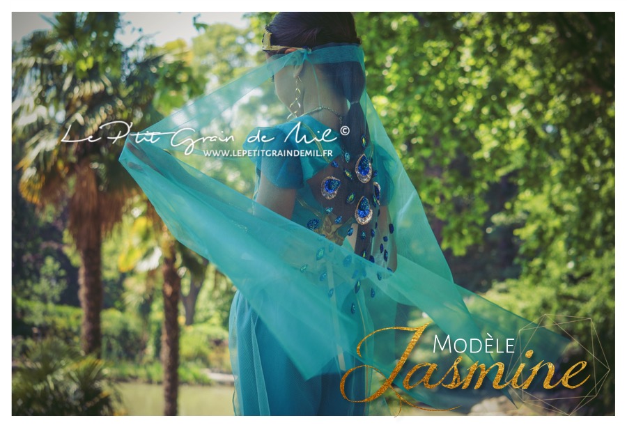Déguisement Princesse jasmine enfant - Déguisement enfants/Super Héros Déguisement Princesse jasmine enfant - Déguisement enfants/Super Héros