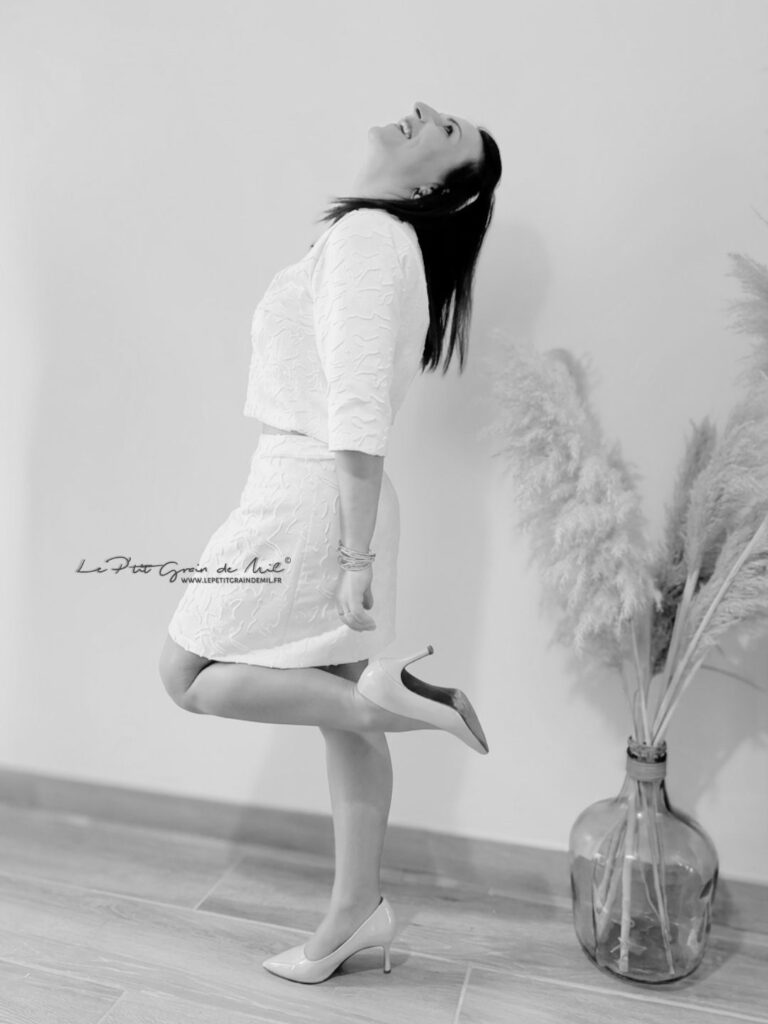 Tenue de mariée civile tailleur sur mesure • Montpellier Béziers Pézenas